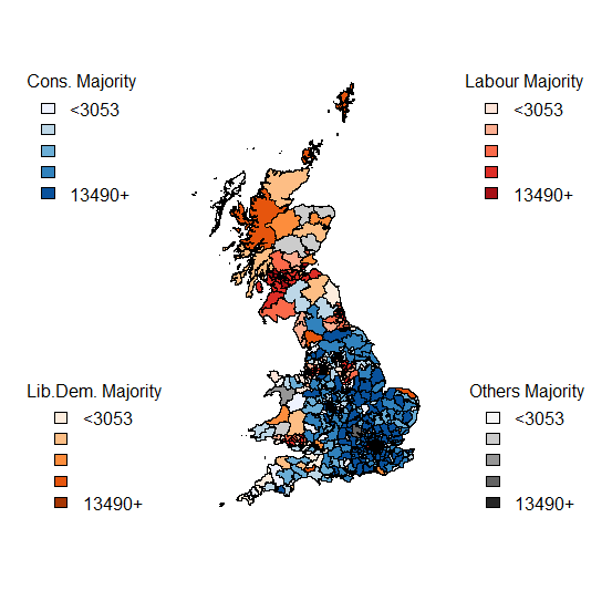 Election majority (2010 general election)